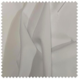 Tela Lycra Mate Blanco con acabado mate para confección de prendas elásticas