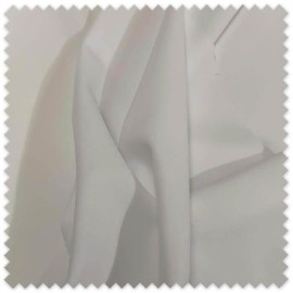 Tela Lycra de baño blanca con acabado brillante