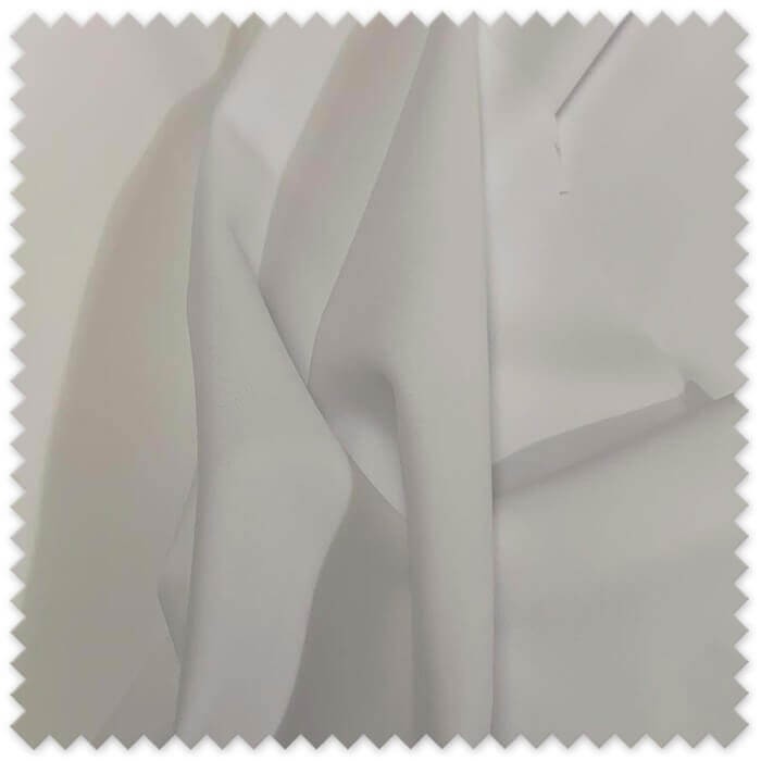 Tela Lycra de baño blanca con acabado brillante