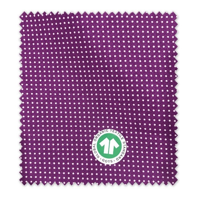 Algodón 100%, Orgánico Colección Puntos Mini