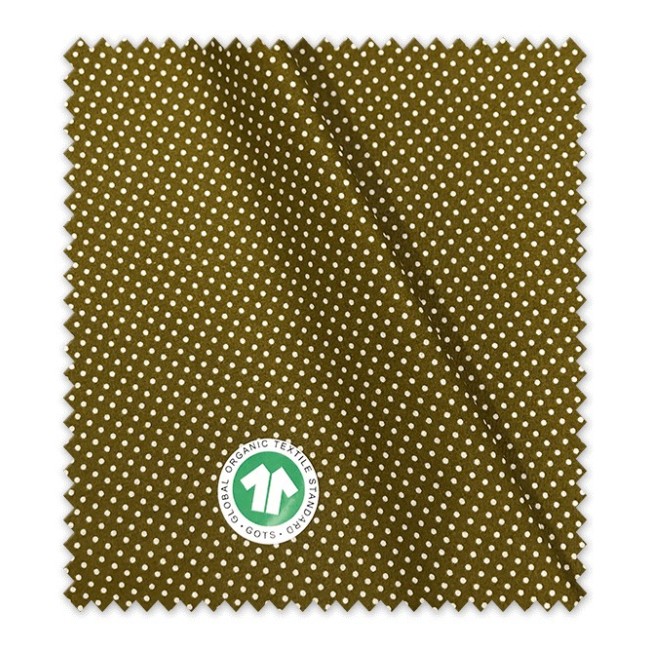 Algodón 100%, Orgánico Colección Puntos Mini
