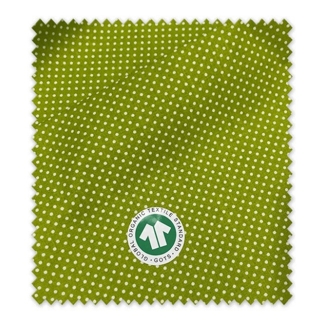 Algodón 100%, Orgánico Colección Puntos Mini