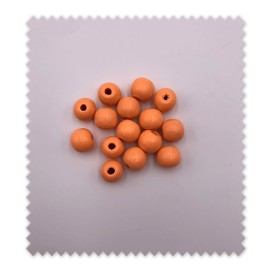 Bolas de madera melocotón para manualidades