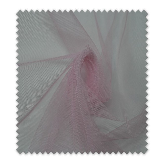 Tul Rígido Rosa Bebé