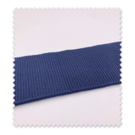Tela Puño/ Cinturilla 7cm Azul Marino