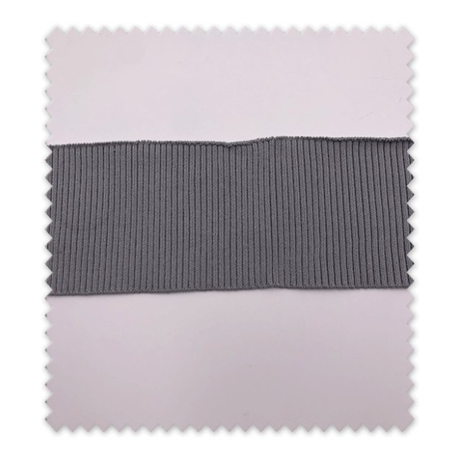 Tela Puño/ Cinturilla 7cm Gris