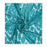 Encaje Flor Turquesa