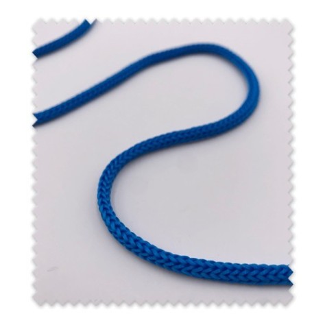Cordón Trenzado 4mm Azul