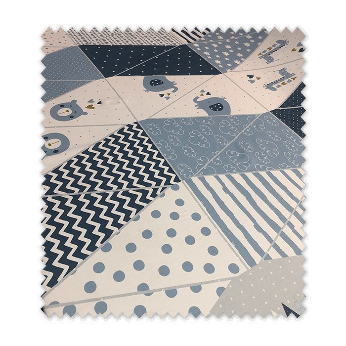 Banderines Algodón 100%  Azules