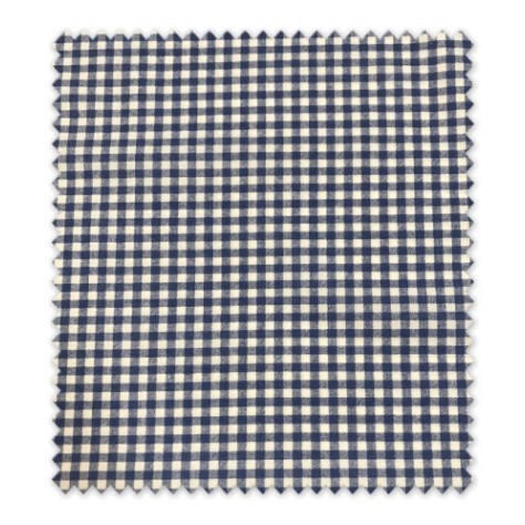 Tela Vichy Azul Marino ideal para confección, manualidades y decoración