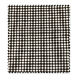 Comprar Tela Algodón 100% Cuadro Vichy Negro 2,80m