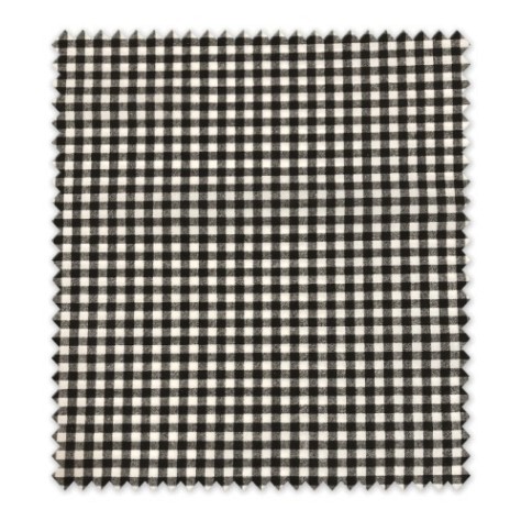 Comprar Tela Algodón 100% Cuadro Vichy Negro 2,80m