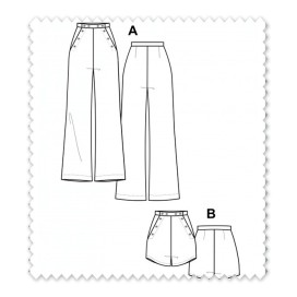 2 Patrones Pantalones Romero by Pauline Alice