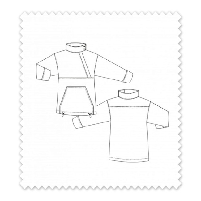 Patrón Chaqueta Maritims Unisex By Pauline Alice