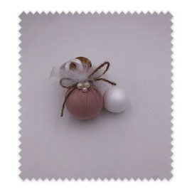 Bolas Corcho 45mm Navidad