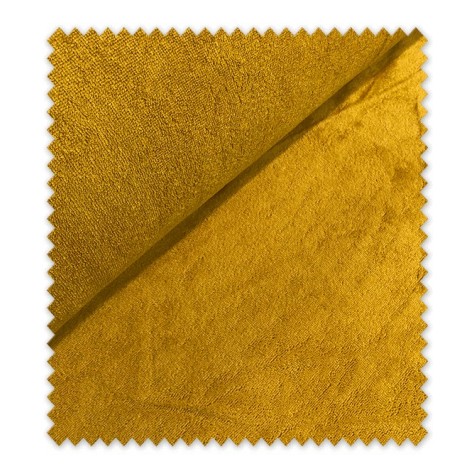 Tejido bambú color mostaza para toallas y bebé