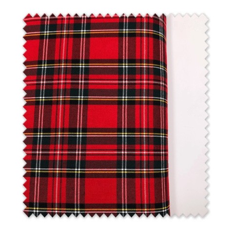 Cuadros Escoceses Rojo Tradicional