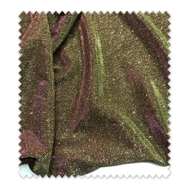 Fantasía Tornasolada Verde/ Fucsia