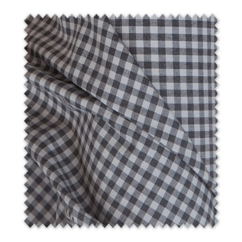 algodón estampado cuadros vichy pequeño azul y negro algodón estampado cuadros vichy pequeño azul y negro