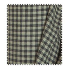 Algodón 100% Cuadro Vichy 0,6cm Negro y Verde