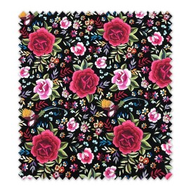 comprar tela strech flamenca negro