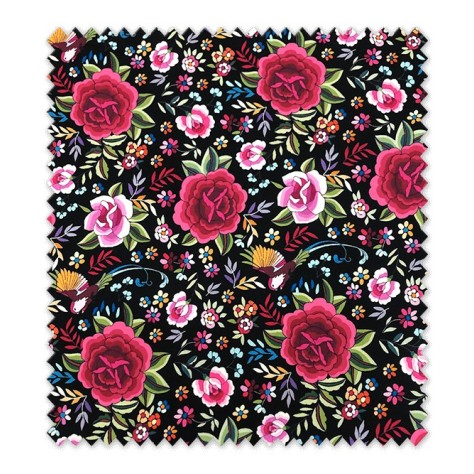 comprar tela strech flamenca negro