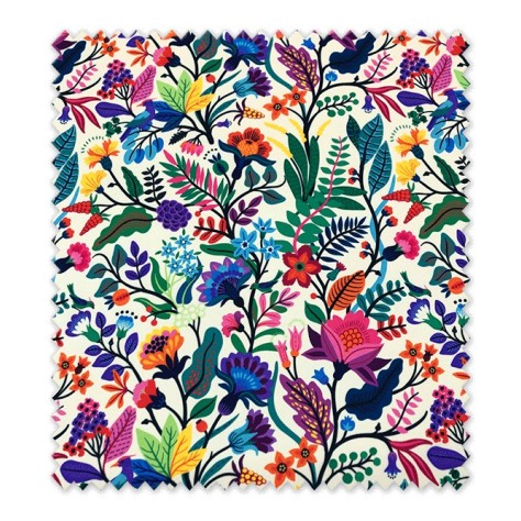 comprar tela flamenca flores beige