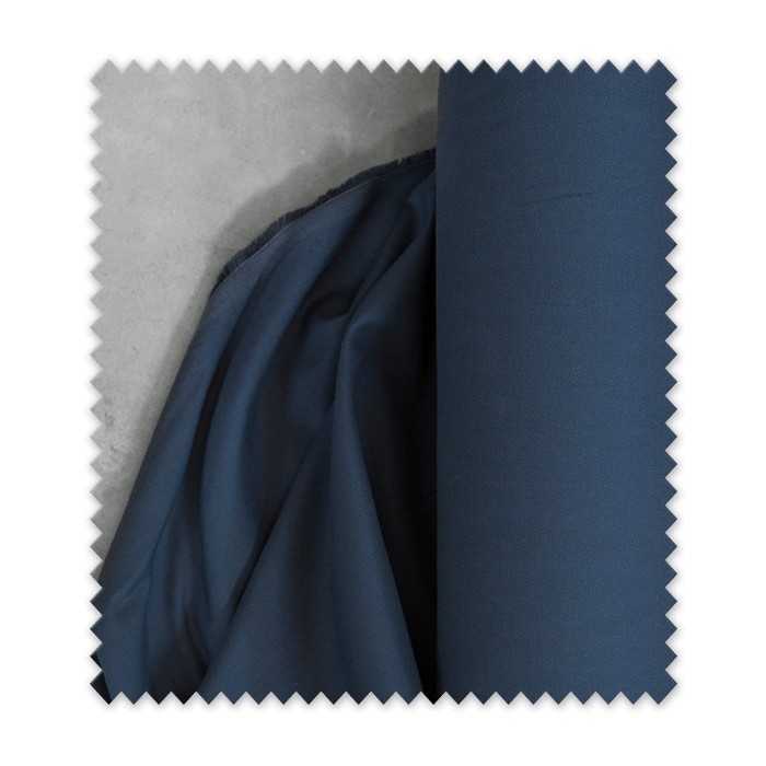 Viella Algodón 100%, Orgánico Azul Prusia