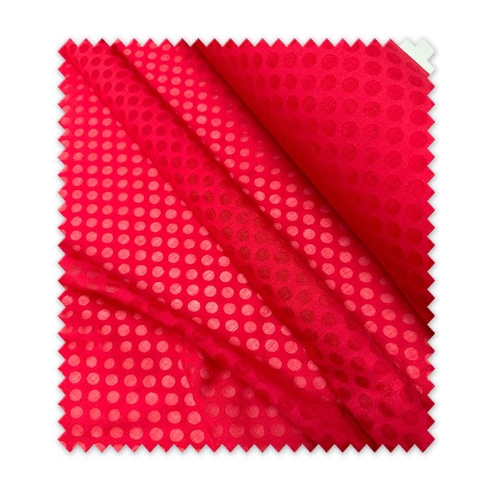 Lunares Semi Transparentes Rojo