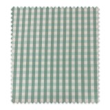 Loneta Tejida Cuadros Vichy Verde Menta 2,80m Ancho