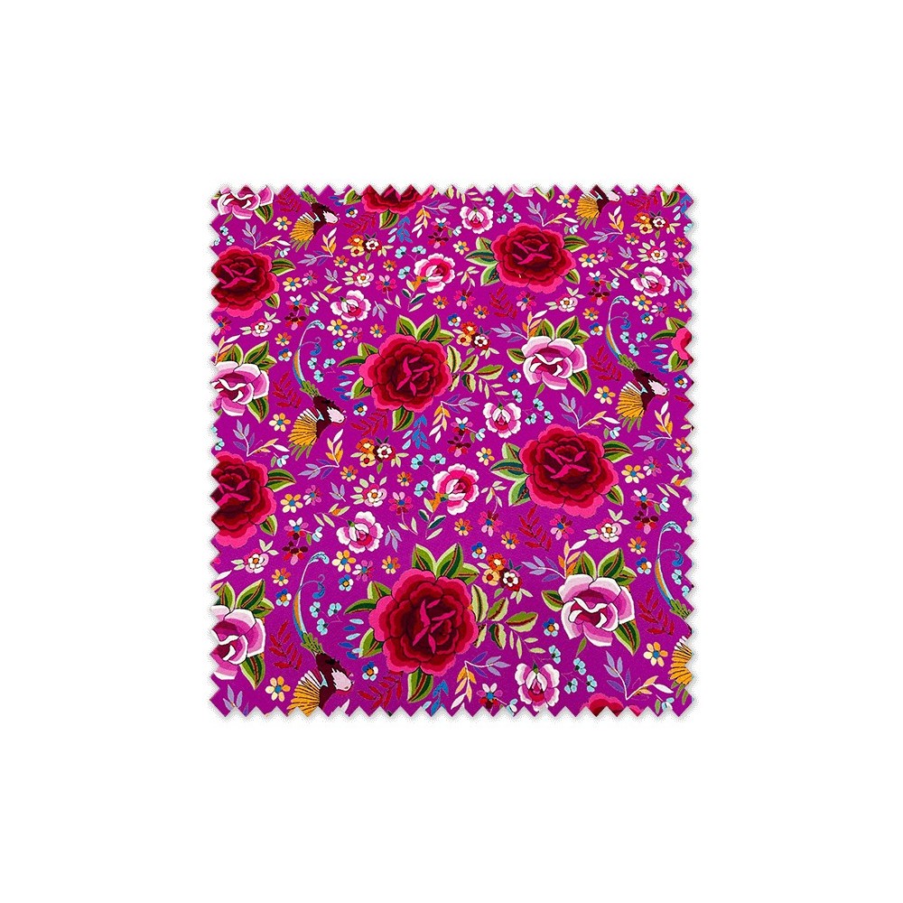 strech flamenca sin elastán fondo buganvilla