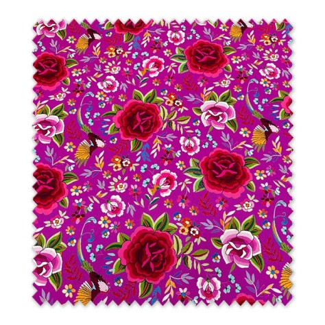 strech flamenca sin elastán fondo buganvilla