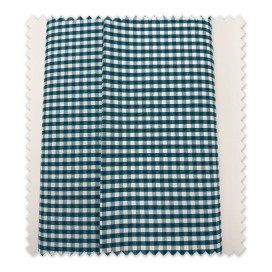 Algodón 100% Cuadro Vichy 0,5cm Petróleo