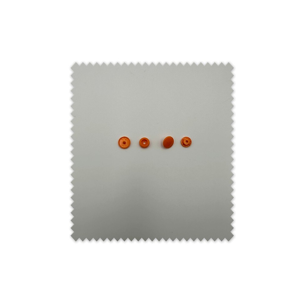 Pack 50 Snaps/ Botones de Presión Naranja