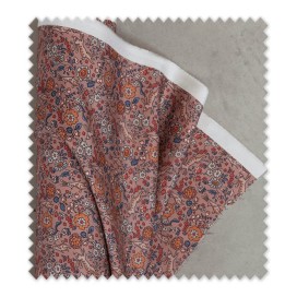 Viscosa Estampada Flores Acuarela