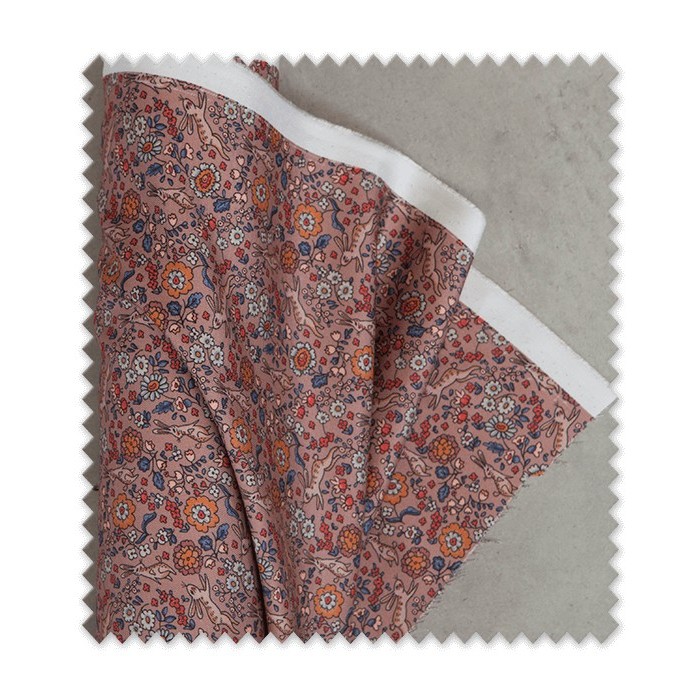 Viscosa Estampada Flores Acuarela