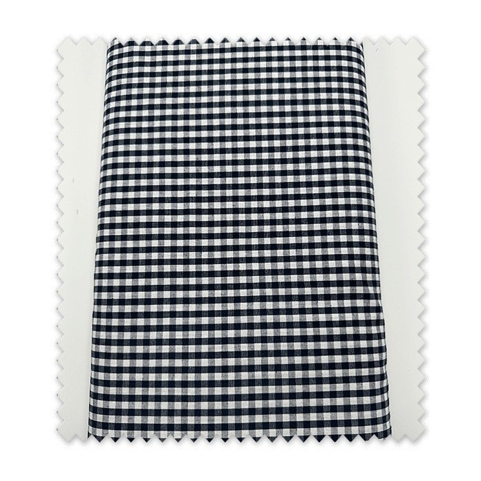 Algodón 100% Cuadro Vichy 0,50cm Azul Marino OFERTA