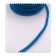 Cordón Trenzado 4mm Turquesa Brillo