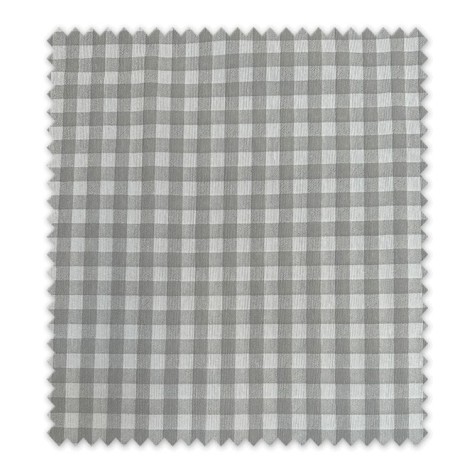 Loneta resistente cuadros vichy gris para cortinas y manteles Loneta resistente cuadros vichy gris para cortinas y manteles