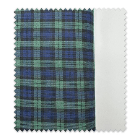 Cuadros Escoceses Tonos Verdes y Azul