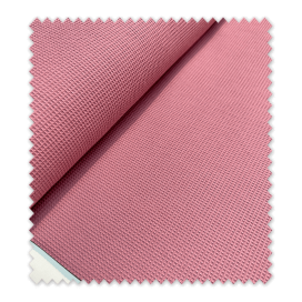 tela mini waffle rosa empolvado algodón textura nido de abeja elegante y suave