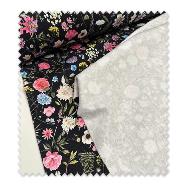 Comprar Telas de Sudadera Estampados Flores | Venta de telas Online