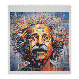 Panel Polipiel  Albert Einstein