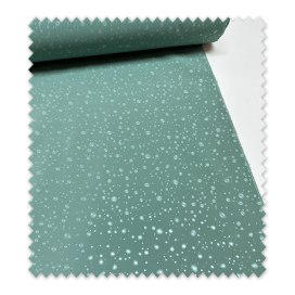Sudadera Softshell Impermeable Gotas Verde Menta