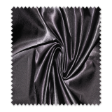 ○ Telas de Raso Color Negro ○ Venta de Telas Online