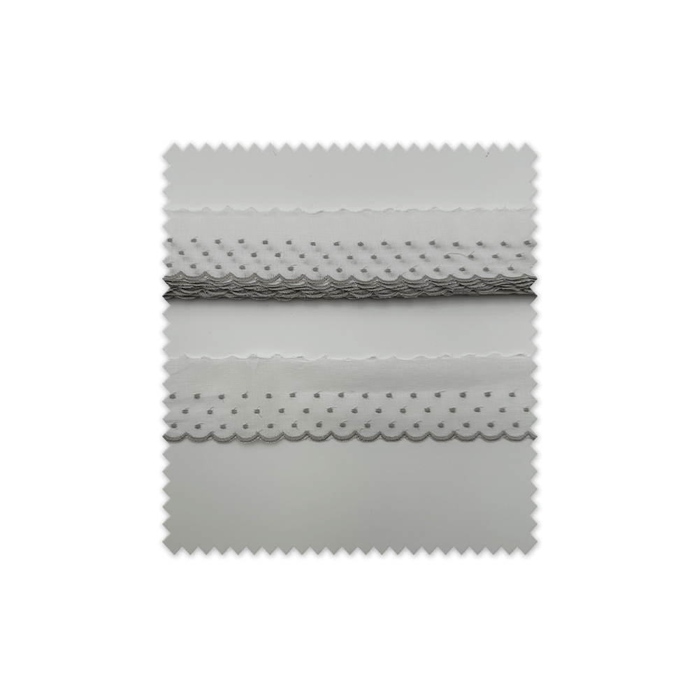 Comprar Tira bordada plumeti