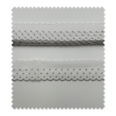 Comprar Tira bordada plumeti