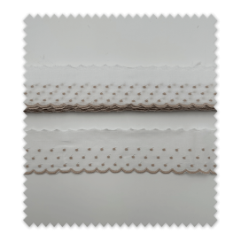 Oferta 13,70m Tira bordada beige