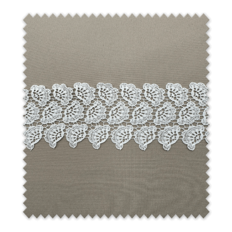 Rollo de bolillo encaje blanco 14 metros en oferta flash Rollo de bolillo encaje blanco 14 metros en oferta flash