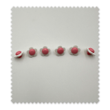 Botones Flores Color Rosa | Venta de telas Online